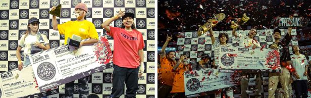 Ganadores del Vans Royal Side Stripe 2019