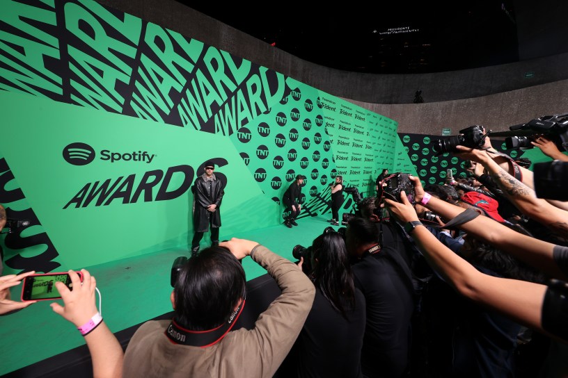 Emociones al límite en los #SpotifyAwards