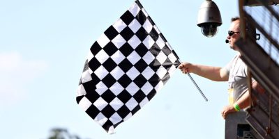 Bandera a cuadros para la Fórmula 1
