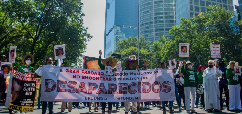 La Glorieta de las y los desaparecidos