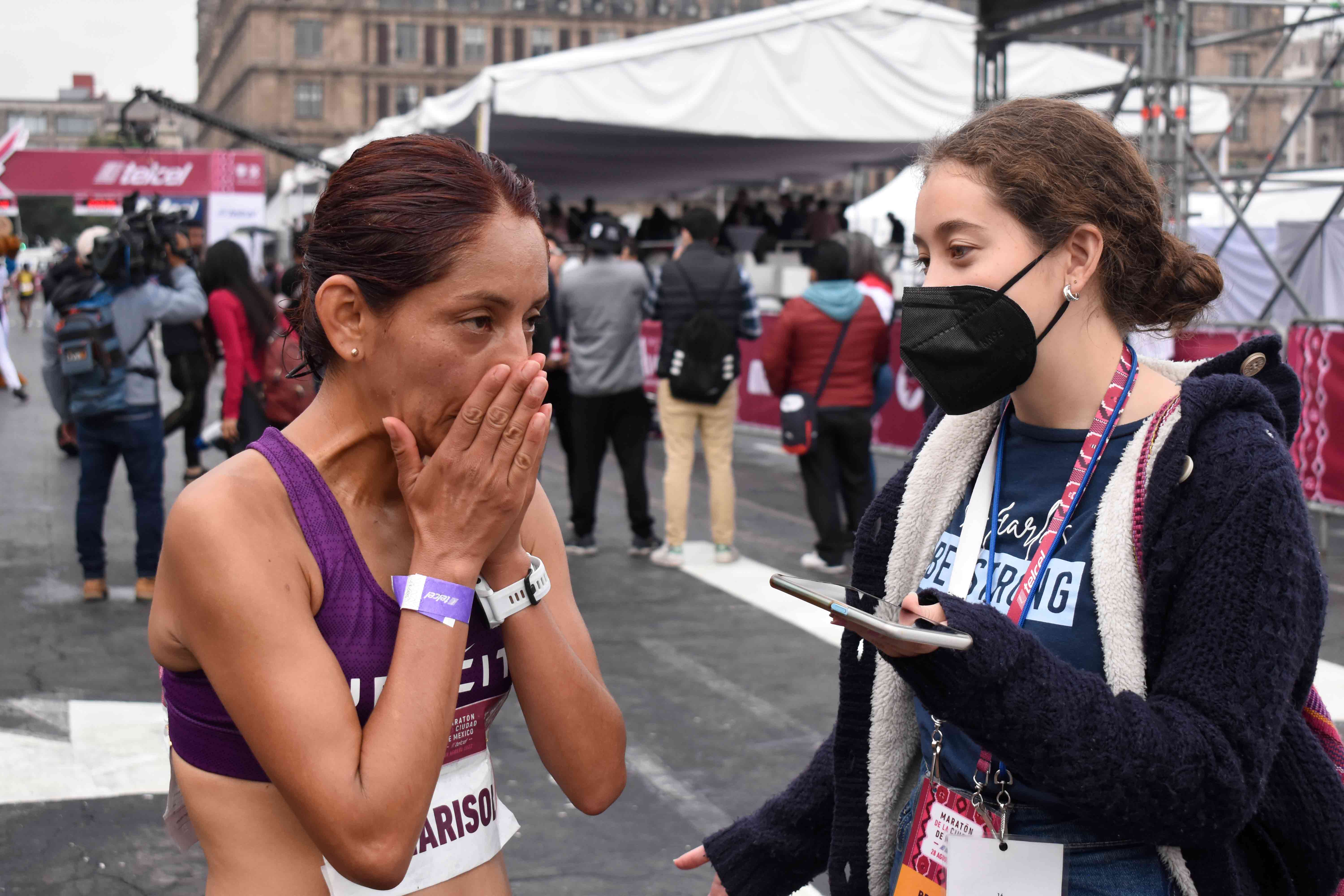 Marisol Guadalupe Romero Rosales (izquierda) / Foto: Frecuencia CEM
