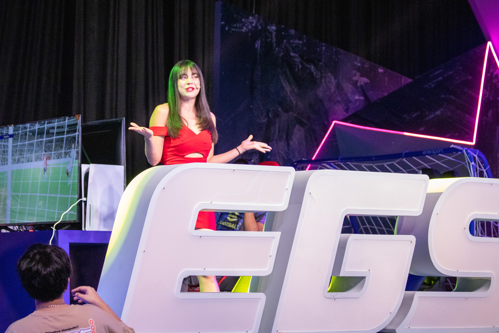 Ana Sáenz en el Main Stage del EGS Respawn 2022 / Foto: Frecuencia CEM