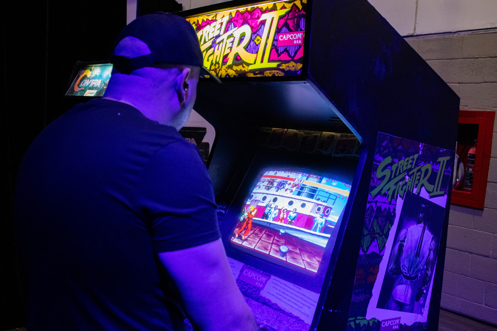 Maquinita de Street Fighter 2 / Foto: Frecuencia CEM