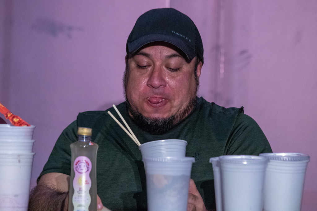 Participante del concurso de ramen / Foto: Frecuencia CEM