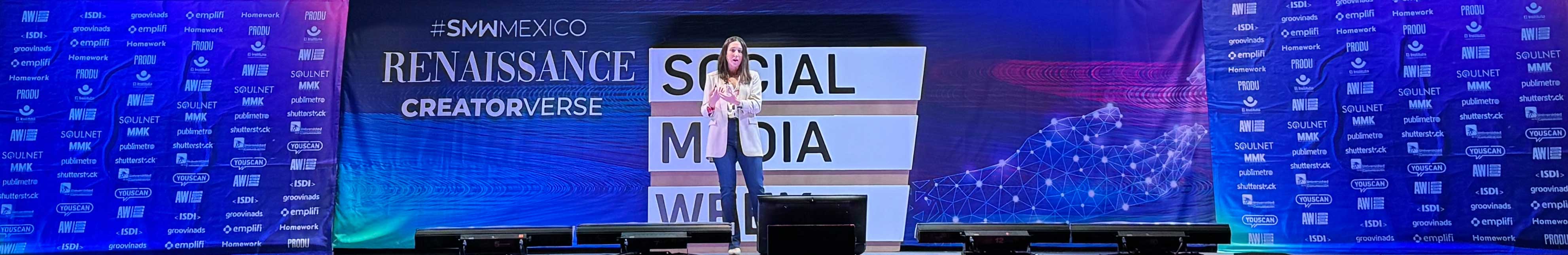 Social Media Week México 2023 / Foto: María Fernanda Gaytán
