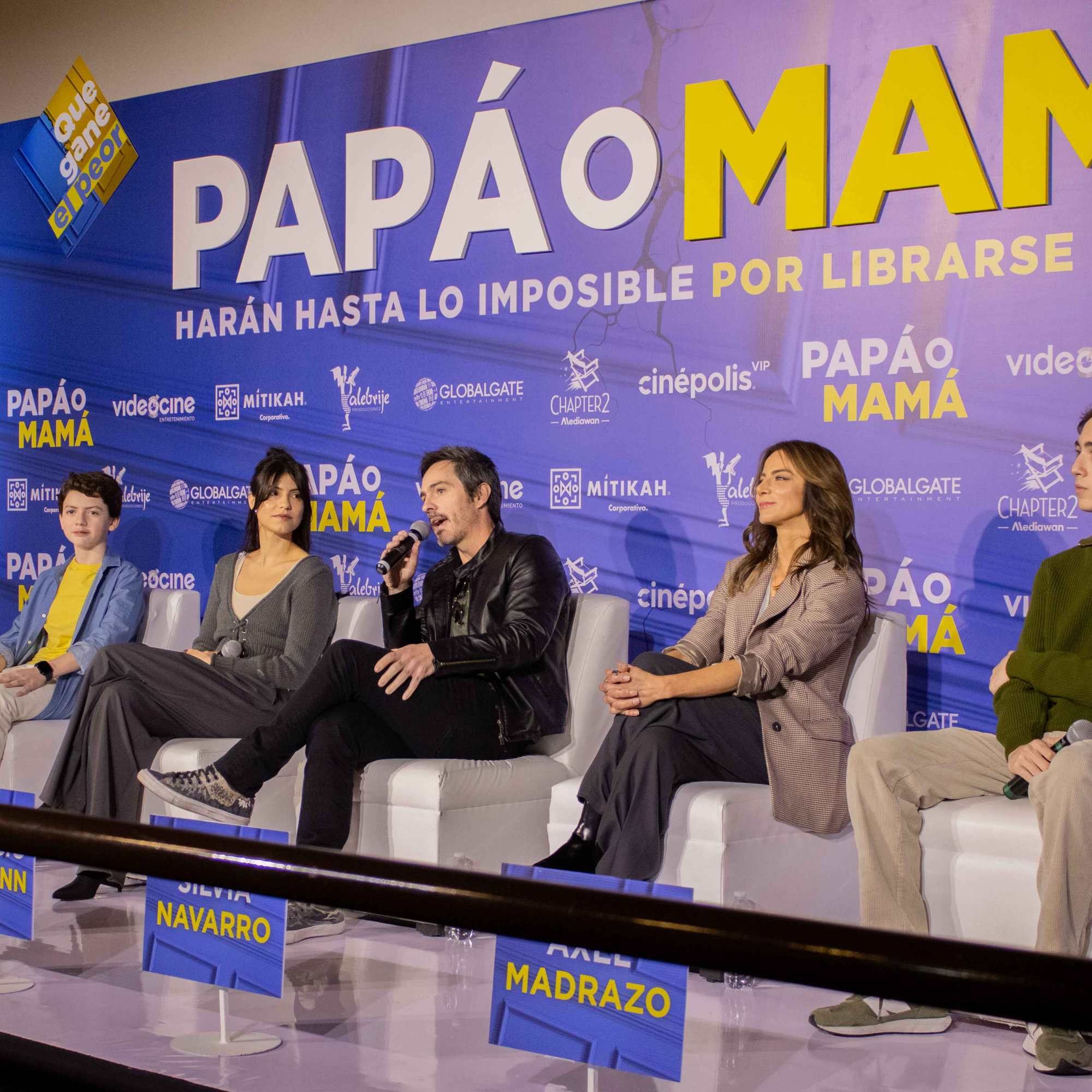 Conferencia de prensa “Papá o Mamá” / Foto: Diana Acosta