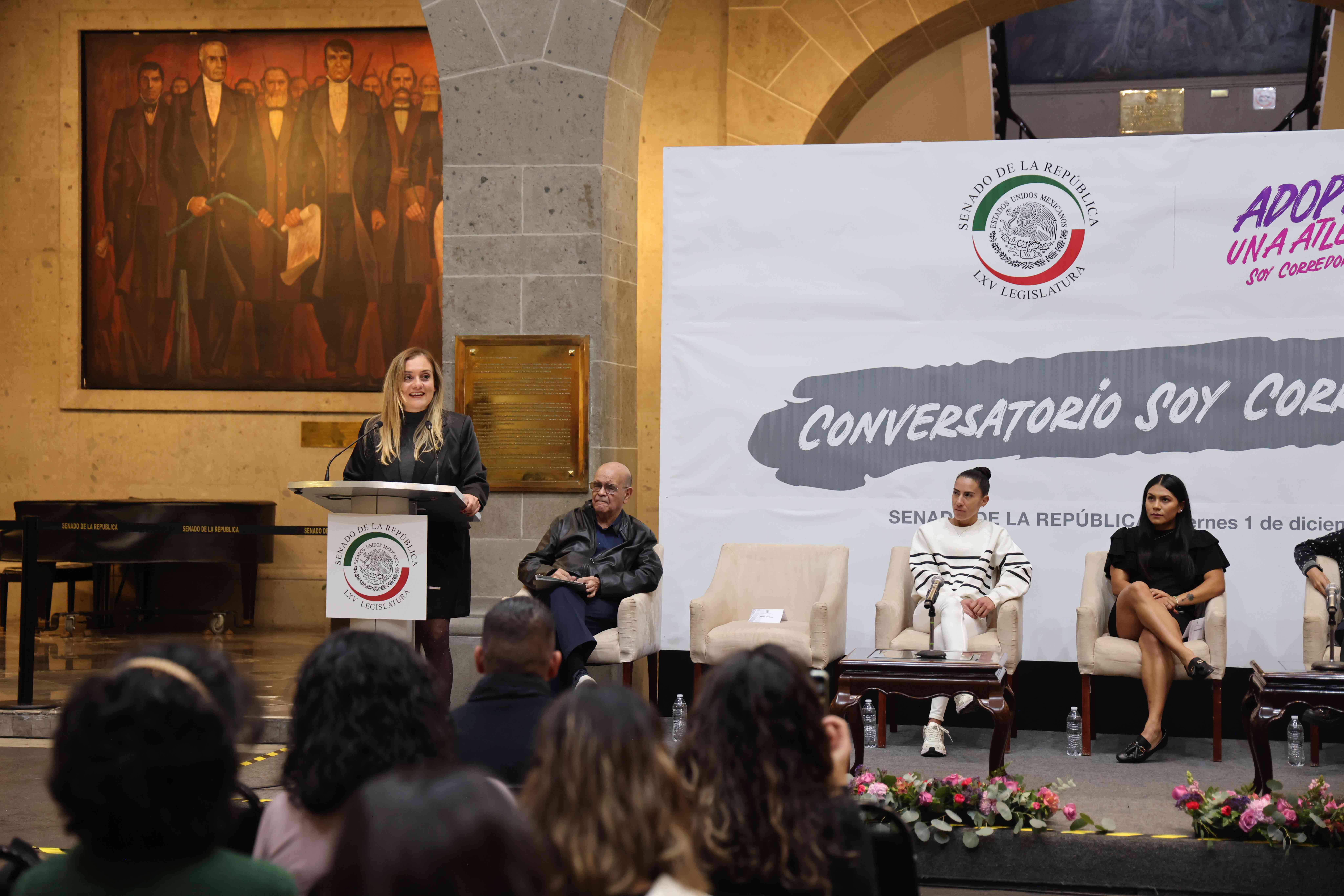 Conversatorio Soy Corredora / Foto: Aranza Guevara